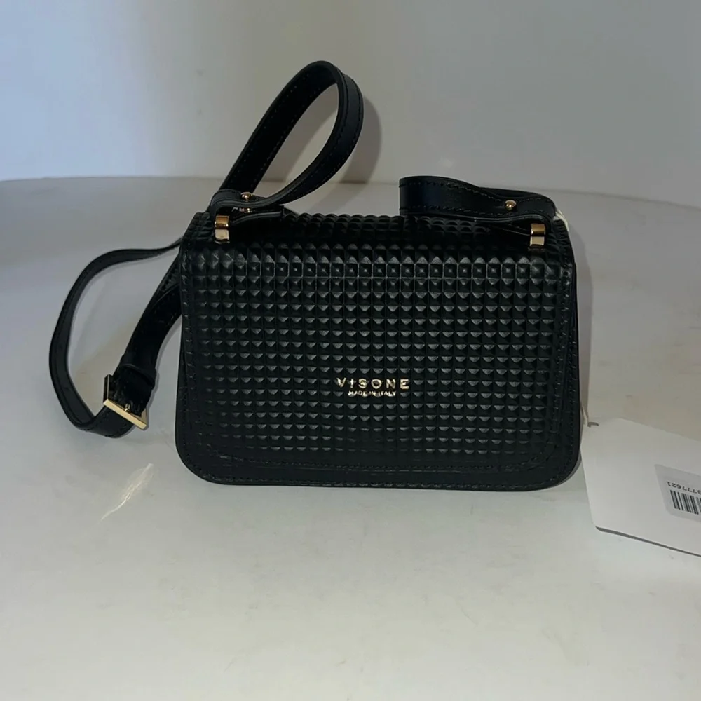 YOOX Mini leather handbag - Made in Italy - Picture 1 of 6